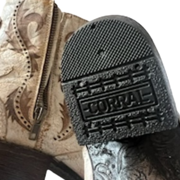 NWT CORRAL WOMEN'S LAZER ANKLE FASHION BOOTIES - SNIP TOE Size 8.5 - Picture 9 of 15